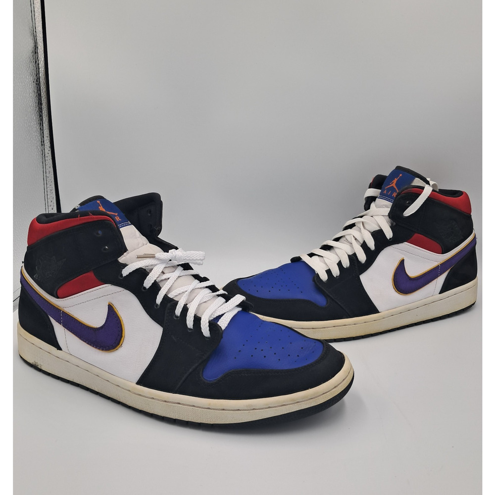 Size 12.5 - Jordan 1 Mid Lakers Top 3 - 852542-005 - RETAIL $160